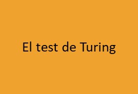El test de Turing